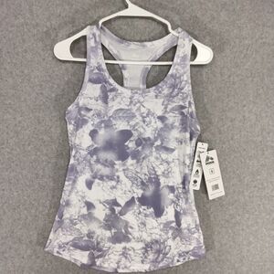 RBX NWT! Live Life Active Tank Top Womens Small Racer Back Detail Floral Print